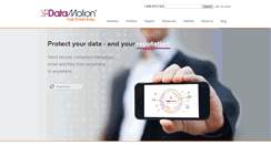 Desktop Screenshot of datamotion.com