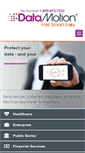Mobile Screenshot of datamotion.com